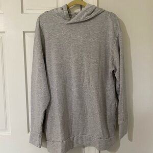 Offline By Aerie Sweatshirt Size Medium Oversized Grey Hoodie Pullover